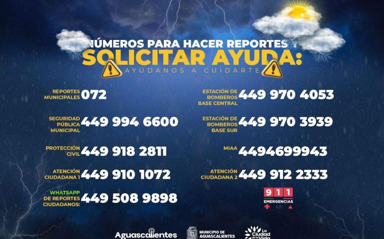 🌧 ¡Toma precauciones ante la lluvia! ⚠️