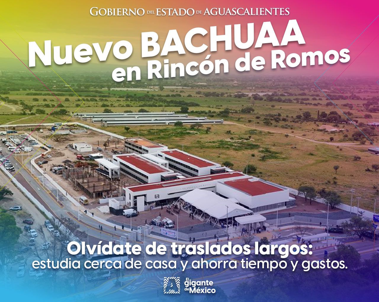 NUEVO BACHILLERATO DE LA UNIVERSIDAD AUTÓNOMA DE AGUASCALIENTES (BACHUAA) EN RINCÓN DE ROMOS