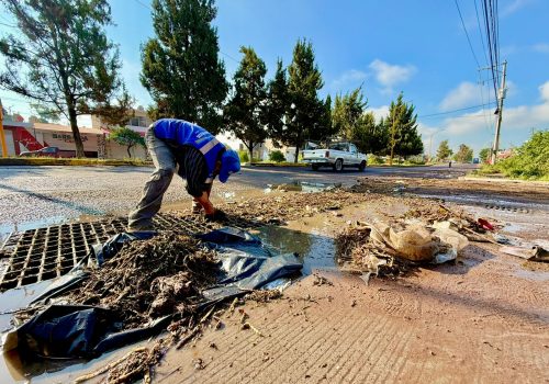 SERVICIOS PÚBLICOS REFUERZA ACCIONES DE LIMPIEZA EN CAIMANES DE JESÚS MARÍA