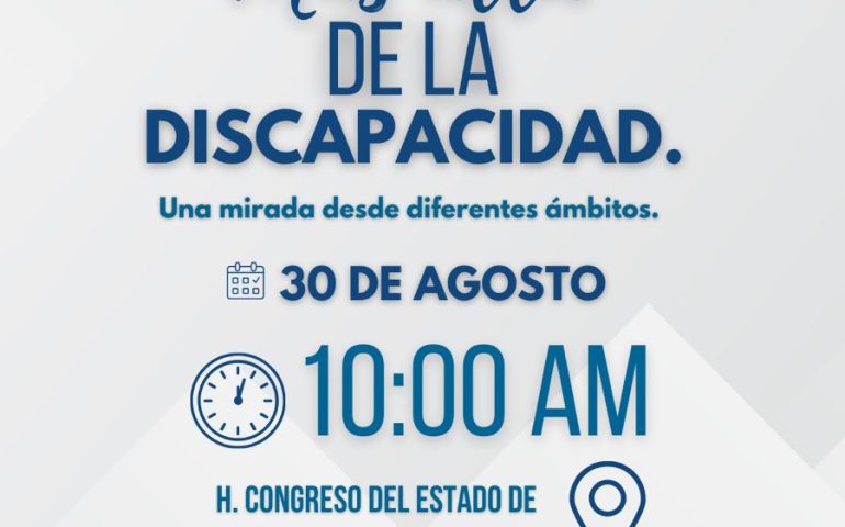 ARLETTE MUÑOZ CONVOCA AL FORO MÁS ALLÁ DE LA DISCAPACIDAD:CON UNA MIRADA INCLUSIVA.