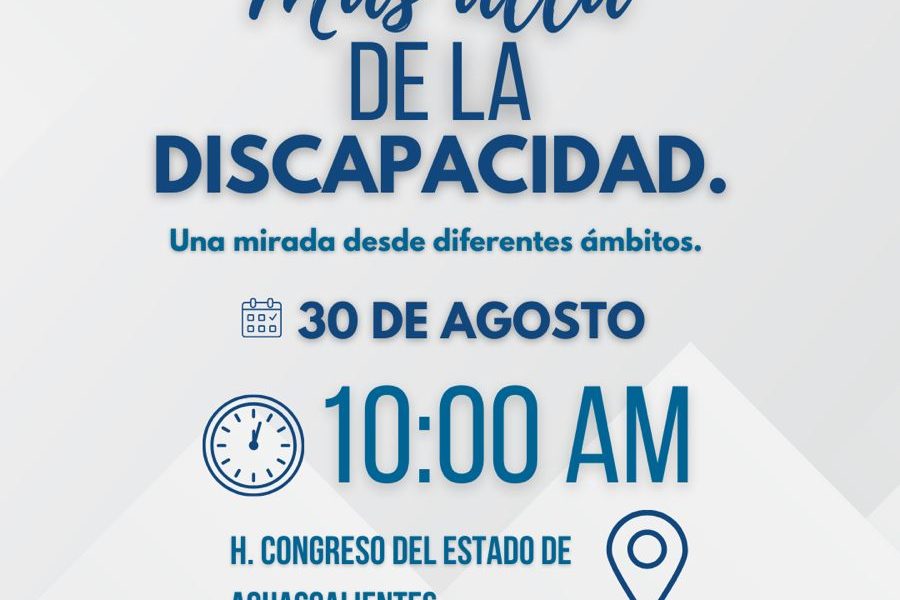 ARLETTE MUÑOZ CONVOCA AL FORO MÁS ALLÁ DE LA DISCAPACIDAD:CON UNA MIRADA INCLUSIVA.