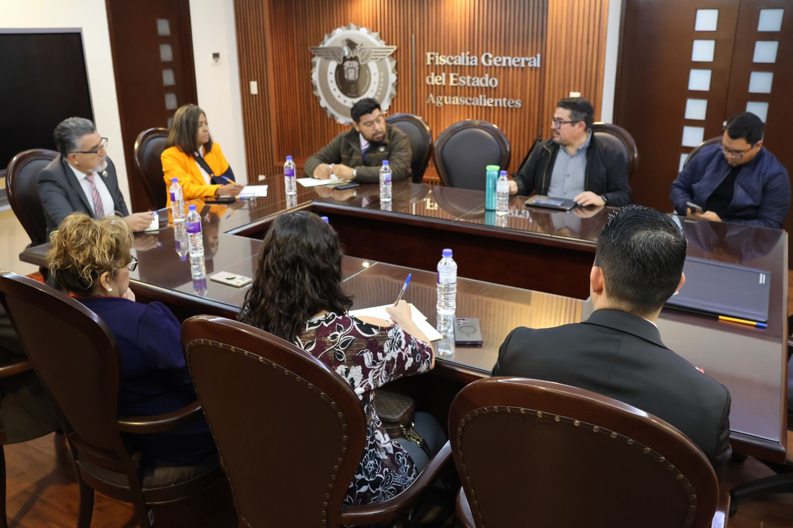 *REUNIÓN DE COORDINACIÓN INTERINSTITUCIONAL ENTRE LA FISCALÍA GENERAL DEL ESTADO Y EL PODER JUDICIAL DE AGUASCALIENTES*