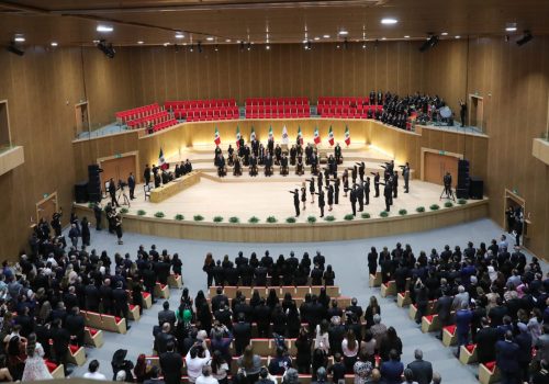 ASISTE TERE JIMÉNEZ A LA TOMA DE PROTESTA DE NUEVOS JUECES Y MAGISTRADOS DEL PODER JUDICIAL DEL ESTADO DE AGUASCALIENTES