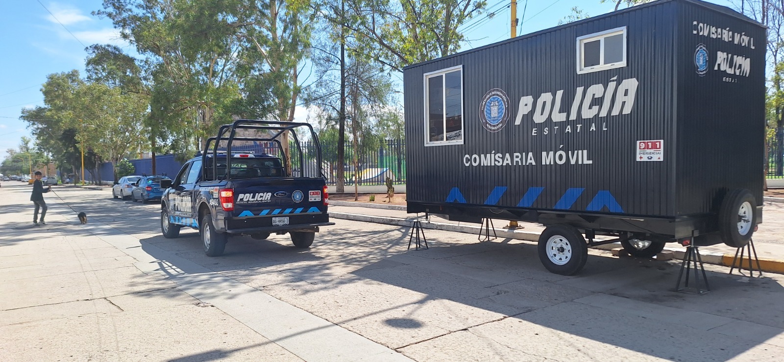SECRETARÍA DE SEGURIDAD AMPLÍA SUS OPERACIONES CON COMISARÍAS MÓVILES EN EL ESTADO