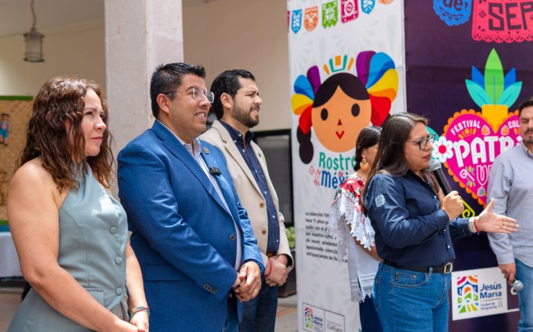 CON EXPOSICIÓN «ROSTROS DE MÉXICO» INICIA FESTIVAL PATRIA VIVA EN JESÚS MARÍA