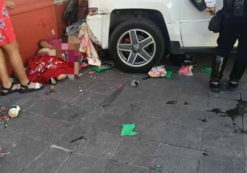 TRAGEDIA EN PLENO CENTRO DE AGUASCALIENTES