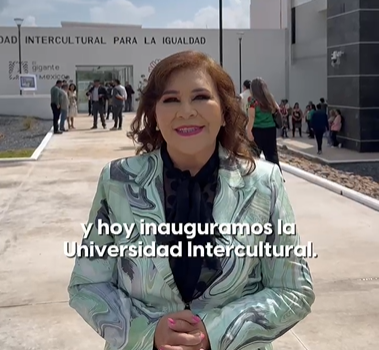 INAUGURA TERE JIMÉNEZ LA UNIVERSIDAD INTERCULTURAL PARA LA IGUALDAD, LA ÚNICA CON BECAS DEL CIEN POR CIENTO Y GUARDERÍA PARA NIÑOS Y ADULTOS MAYORES
