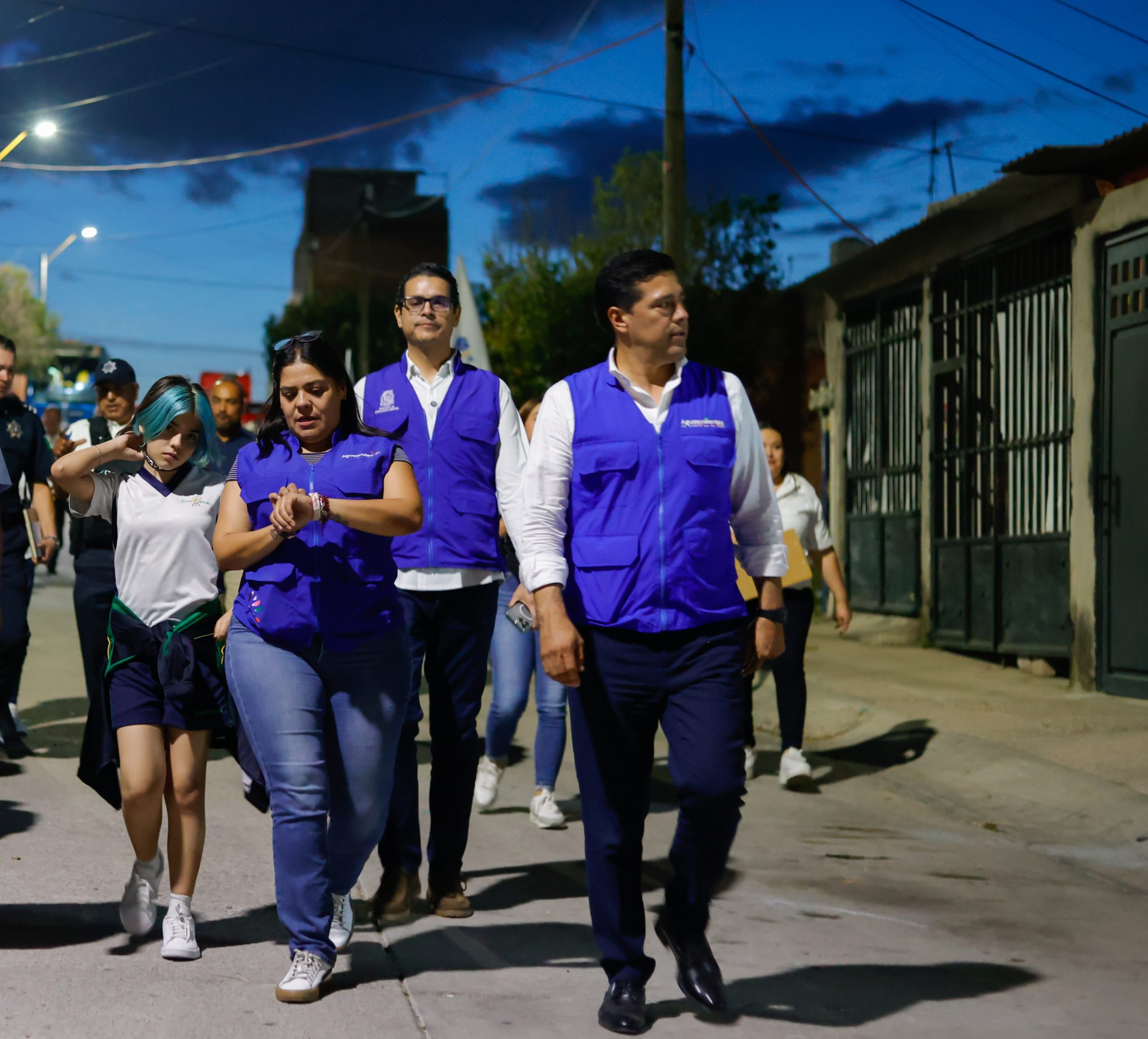 PROGRAMA PRESIDENTE DE FRENTE RECORRE LAS CALLES DE EL PUERTECITO Y VILLAS DEL RÍO