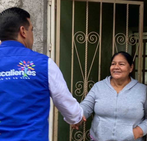 PRESIDENTE DE FRENTE, VISITA FOVISSSTE OJOCALIENTE II