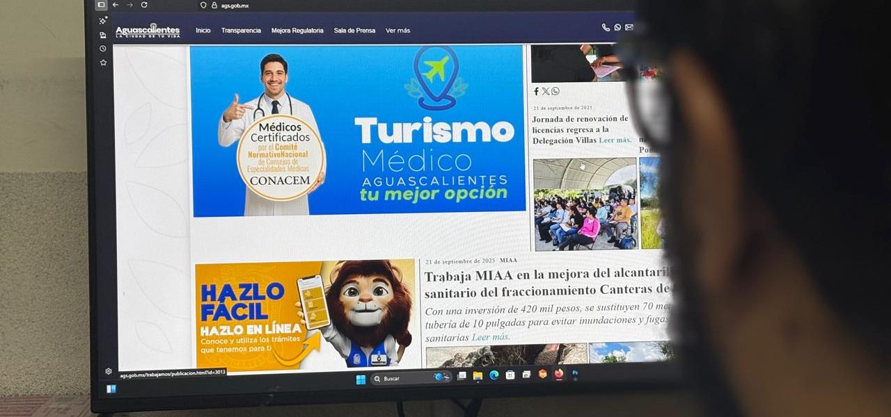 RENUEVA MUNICIPIO DE AGUASCALIENTES PORTAL DE INTERNET PARA FACILITAR TRÁMITES Y SERVICIOS A LA CIUDADANÍA