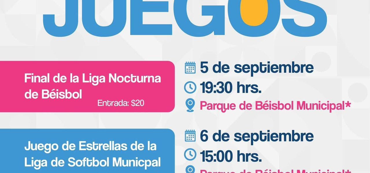⚾🏀🎉 ¡Se vienen días llenos de emoción deportiva en Pabellón de Arteaga!