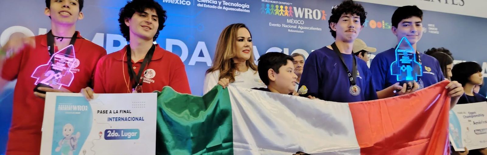 Aguascalientes representará a México en el WRO Open Championship de America y en el Internacional en Singapur