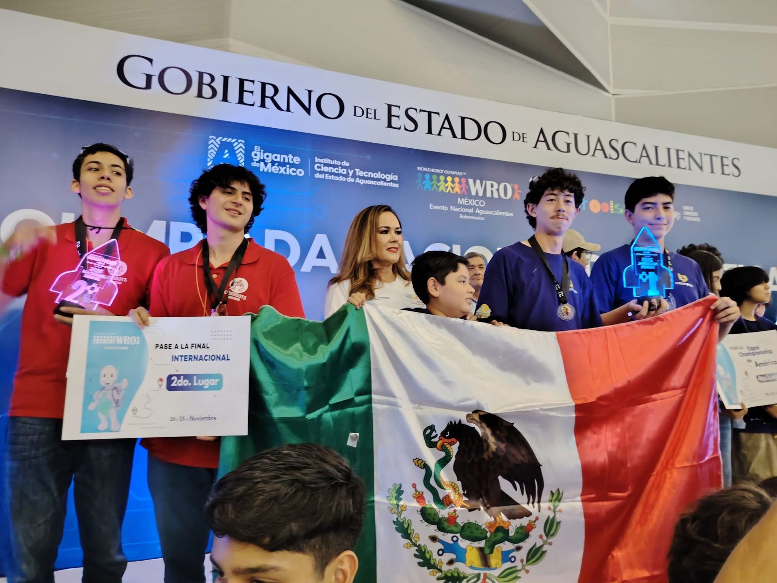 Aguascalientes representará a México en el WRO Open Championship de America y en el Internacional en Singapur