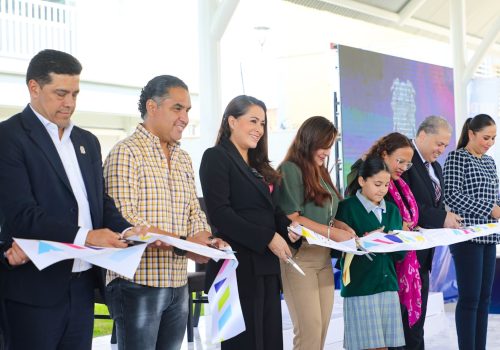 ENTREGA TERE JIMÉNEZ NUEVA SECUNDARIA Y JARDÍN DE NIÑOS EN VILLAS DE LAS NORIAS