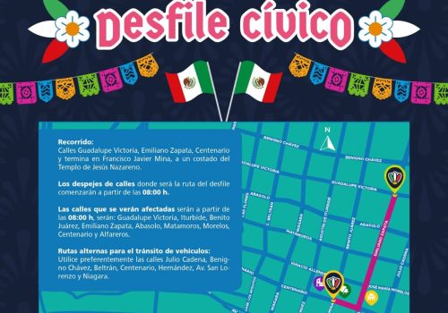 TODO LISTO EN JESÚS MARÍA PARA EL DESFILE DE INDEPENDENCIA