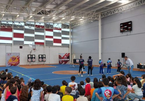 Exhibición de Tiro con Arco en la Copa Aguascalientes.