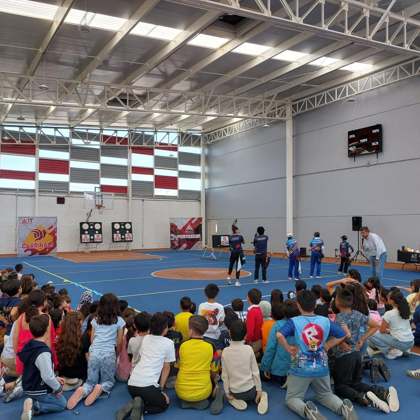 Exhibición de Tiro con Arco en la Copa Aguascalientes.