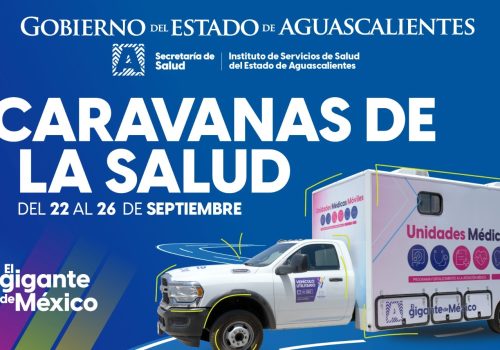 🚑 Las Caravanas de la Salud se realizarán del 22 al 26 de septiembre.