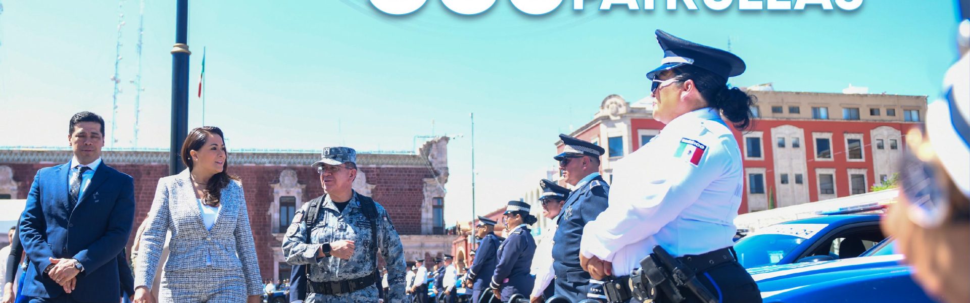 Invertimos en más patrullas, capacitación a nuestros policías, tecnología y equipamiento para que Aguascalientes siga siendo un estado seguro y en paz. Nuestra prioridad es tu tranquilidad.
