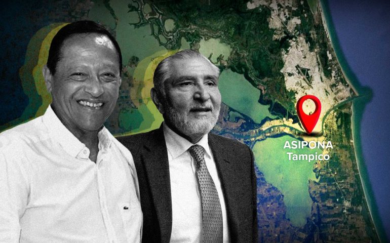 Empresario que impulsó a Adán Augusto a la Presidencia operaba muelle de buques huachicoleros