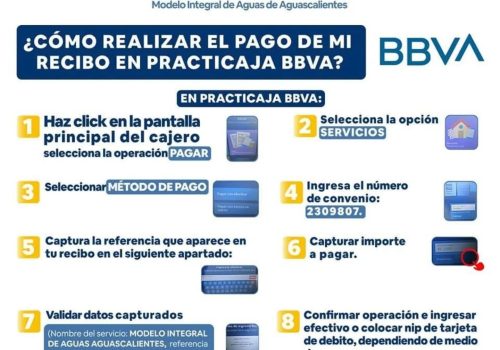 ES MUY SENCILLO REALIZAR EL PAGO DE TU ESTADO DE CUENTA MIAA EN PRACTICAJA DE BBVA