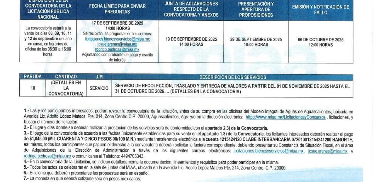 Te invitamos a participar en la siguientes convocatorias