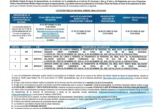 Te invitamos a participar en la siguientes convocatorias