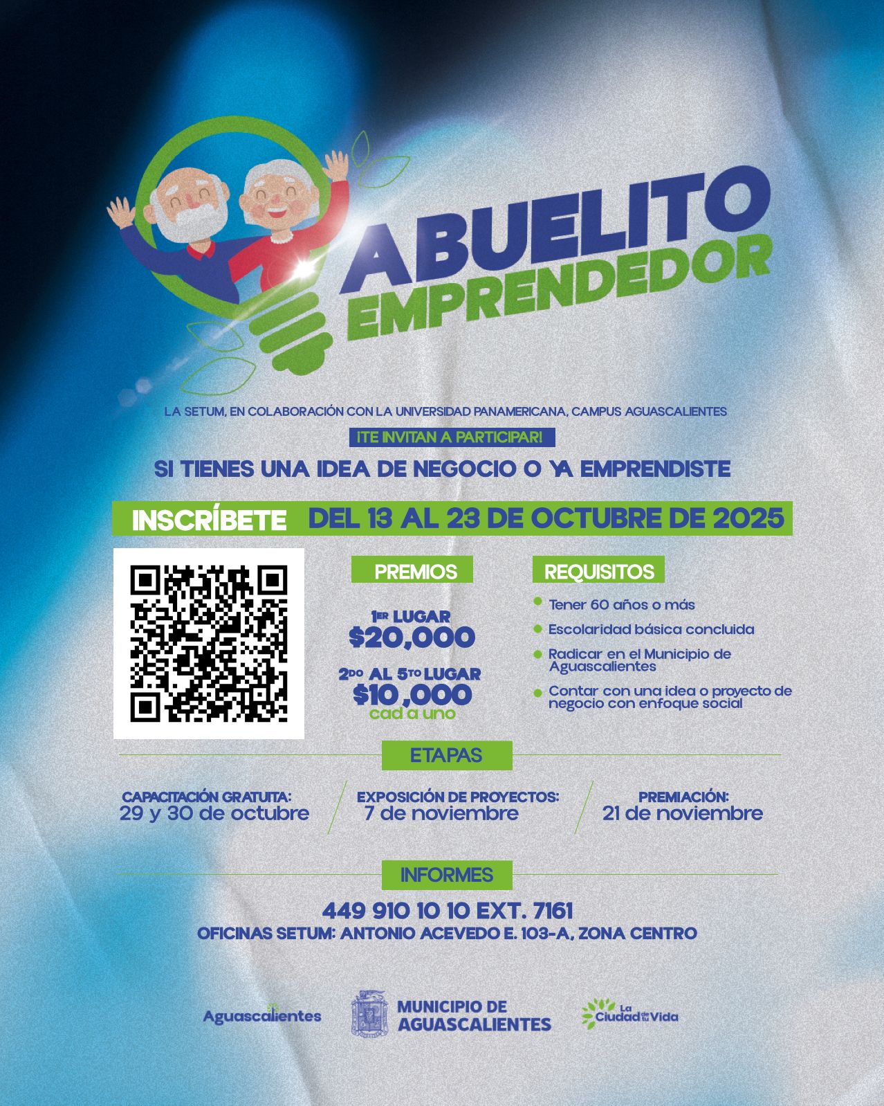 LANZA MUNICIPIO CONVOCATORIA “ABUELITO EMPRENDEDOR 2025”
