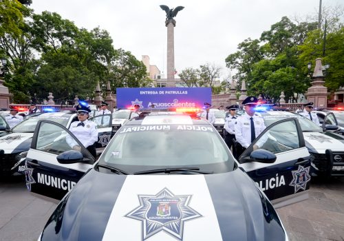 ENTREGA LEO MONTAÑEZ 41 NUEVAS PATRULLAS PARA REFORZAR LA SEGURIDAD