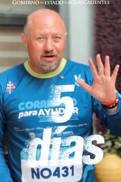 🏃‍♂️✨ ¡Faltan 5 días para la 1.ª Carrera Atlética “Corriendo con Causa” del Instituto de Beneficencia Pública de Aguascalientes!