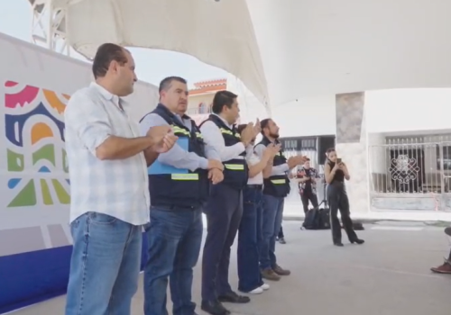 👇🏽💧🚜Hoy en la Delegación Maravillas de Jesús María dieron inicio dos importantes obras hidrosanitarias que beneficiarán de manera directa a más de 2 mil habitantes, al fortalecer la infraestructura del servicio de agua potable y alcantarillado, garantizando un sistema más eficiente, seguro y duradero para la comunidad.