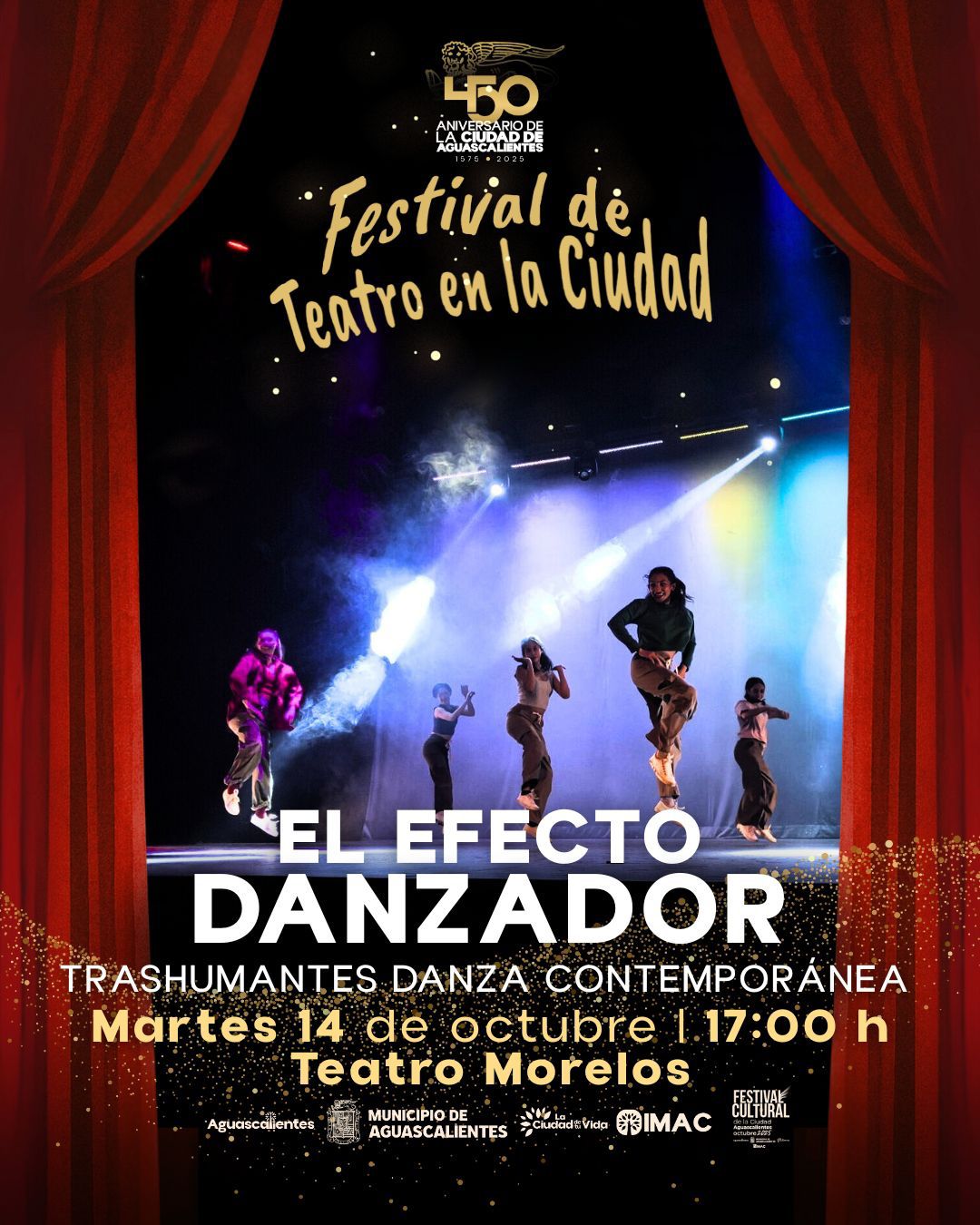 🎭 Este martes tenemos grandes actividades dentro del Festival Cultural de la Ciudad 2025 🎉