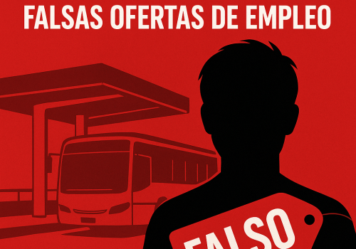“La Nueva Central Camionera Guadalajara: punto de riesgo ante falsas ofertas de empleo”