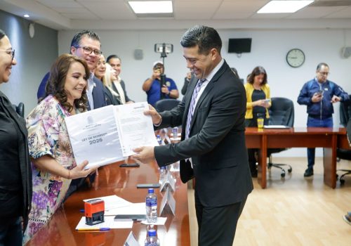 PRESENTA LEO MONTAÑEZ PROYECTO DE LEY DE INGRESOS 2026 ANTE EL H. CONGRESO DEL ESTADO