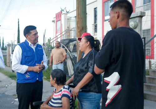 REFRENDAMOS NUESTRO COMPROMISO DE MEJORAR EL ENTORNO DE FAMILIAS EN PASEOS DE SAN ANTONIO: LEO MONTAÑEZ