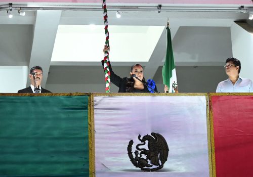 🇲🇽✨ ¡Qué orgullo vivir juntos la Ceremonia del Grito de Independencia en Pabellón de Arteaga!