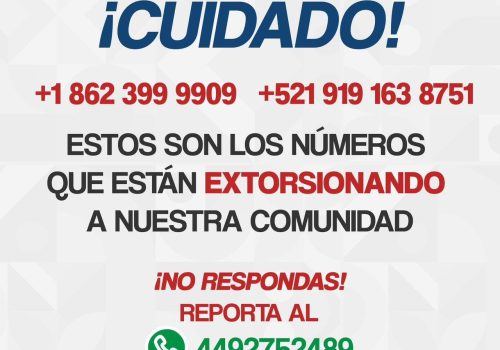 🚨📢 ¡Atención Pabellón de Arteaga!