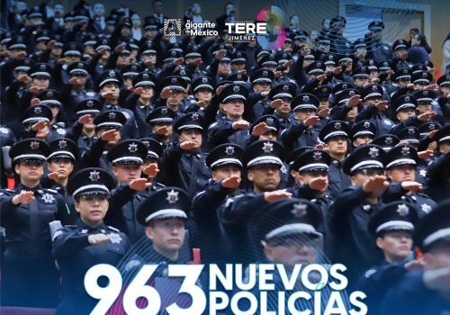 963 NUEVOS POLICÍAS SE SUMARON A LA SECRETARÍA DE SEGURIDAD PÚBLICA