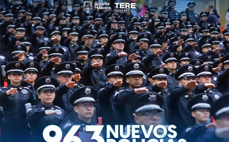963 NUEVOS POLICÍAS SE SUMARON A LA SECRETARÍA DE SEGURIDAD PÚBLICA