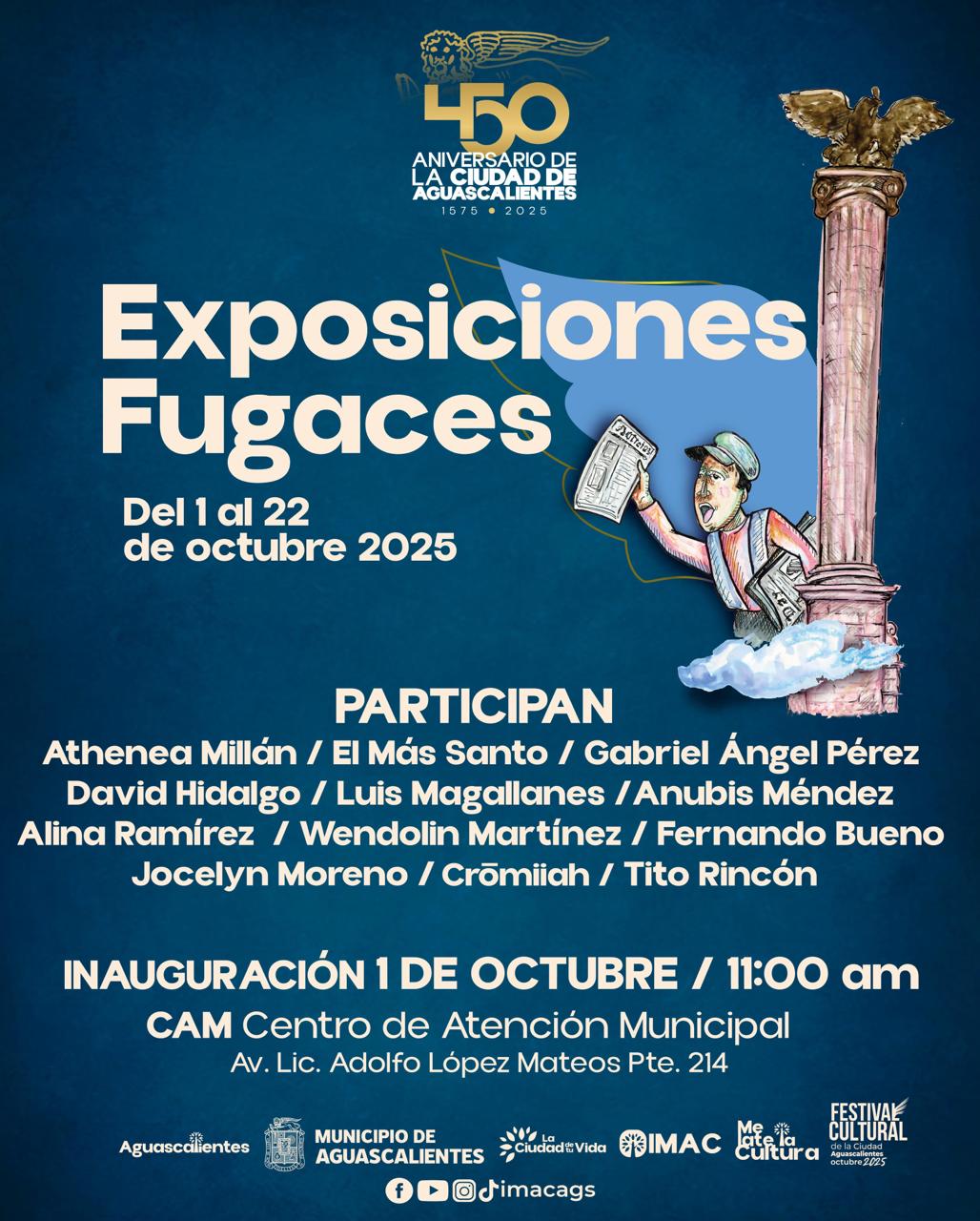 ¡Arranca el Festival Cultural de la Ciudad 2025!