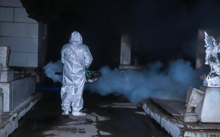 GOBIERNO DEL ESTADO IMPLEMENTA OPERATIVO ESPECIAL EN PANTEONES POR DÍA DE MUERTOS PARA PREVENIR EL DENGUE