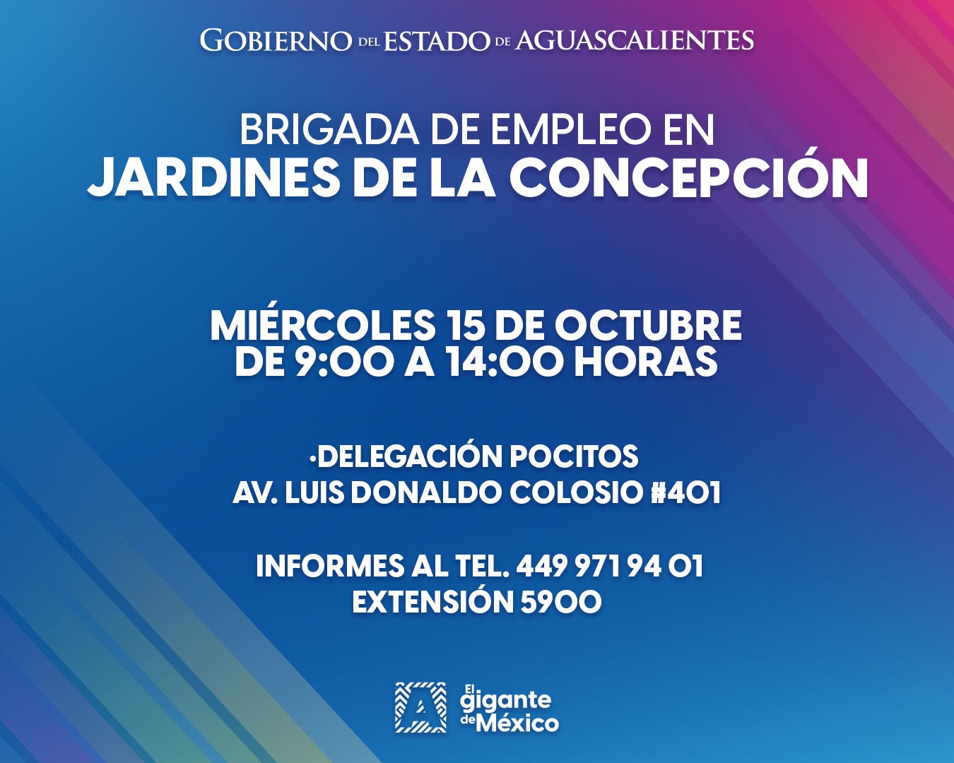 👜👨💼Brigada de Empleo en Jardines de la Concepción este miércoles