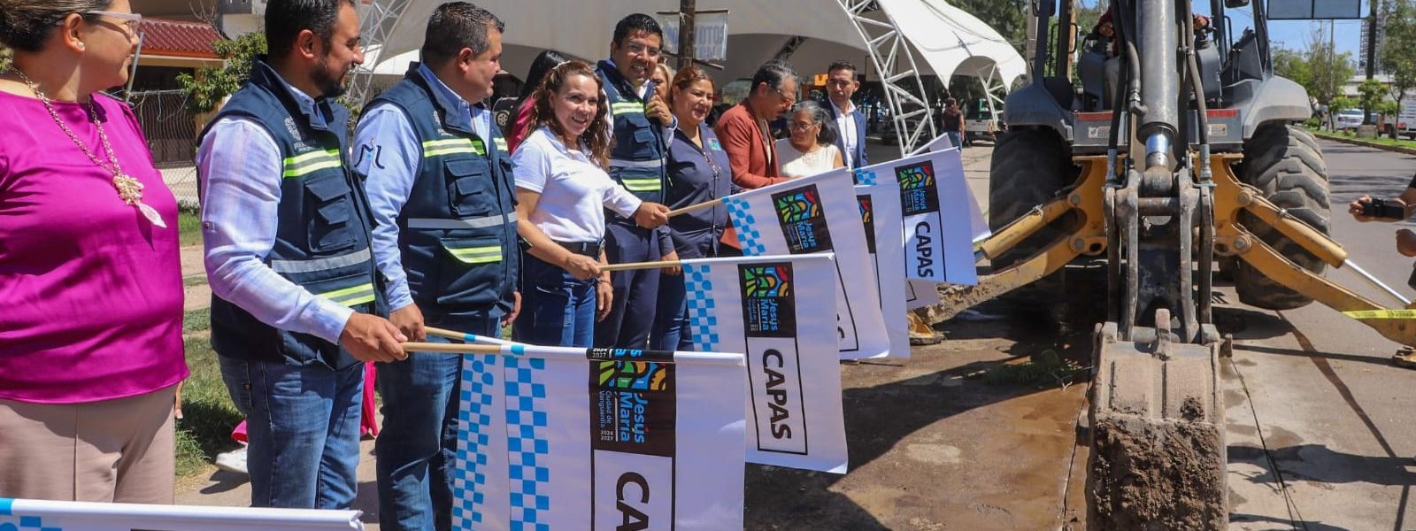 ARRANCA CAPAS DOS IMPORTANTES OBRAS HIDROSANITARIAS EN LA DELEGACIÓN MARAVILLAS, JESÚS MARÍA
