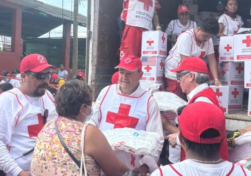 Con corazón y acción: Cruz Roja Aguascalientes se moviliza a Poza Rica