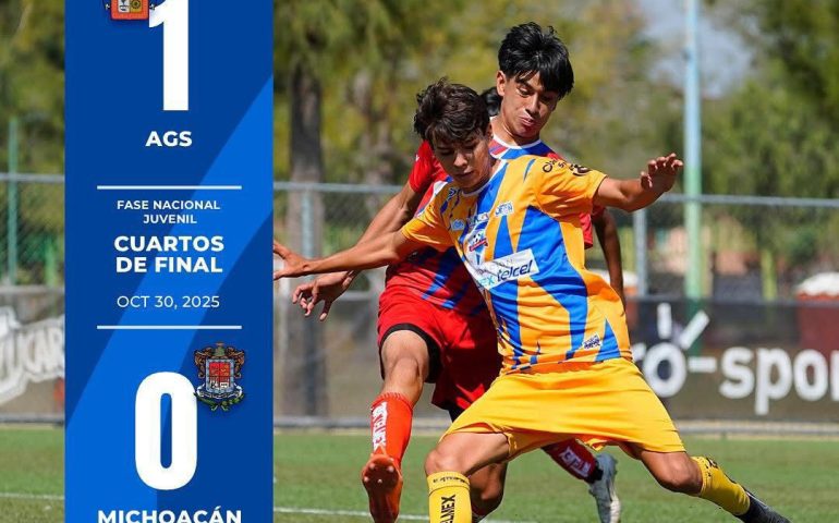 ¡La selección hidrocálida de futbol consigue su boleto a las semifinales de la Copa Telmex!