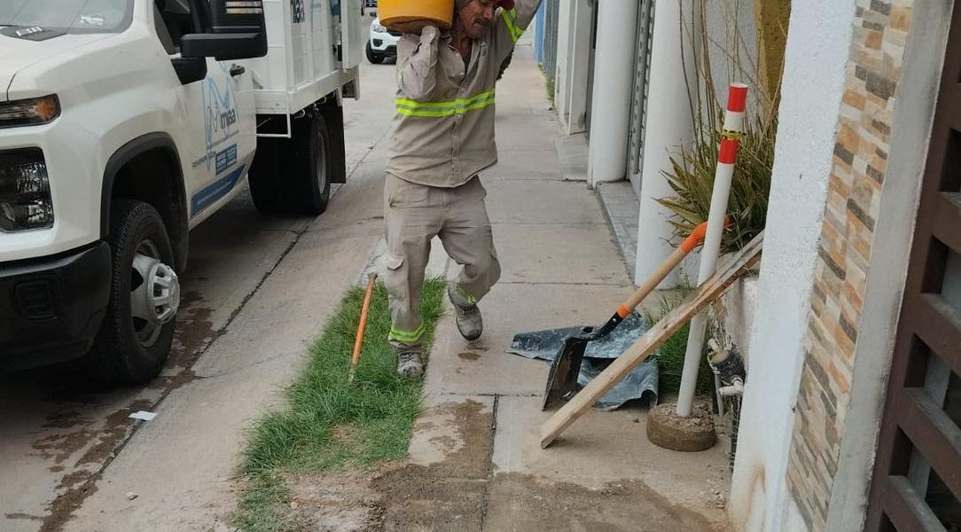 🕳️Estamos atendiendo las conclusiones de obras tras reparaciones de fugas.