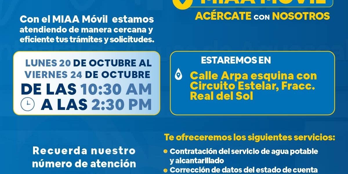 💧📢 Atención vecinos del fracc. Real del Sol