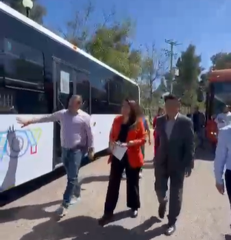 CONOCIMOS DIFERENTES MODELOS DE AUTOBUSES ARTICULADOS PARA EL TERCER ANILLO