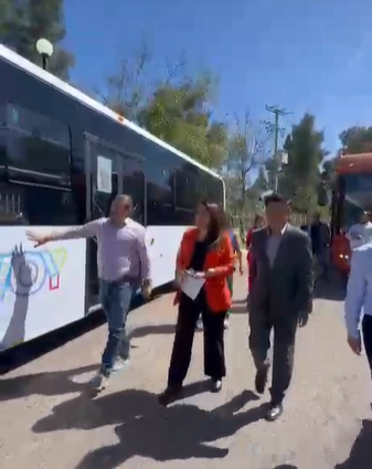 CONOCIMOS DIFERENTES MODELOS DE AUTOBUSES ARTICULADOS PARA EL TERCER ANILLO