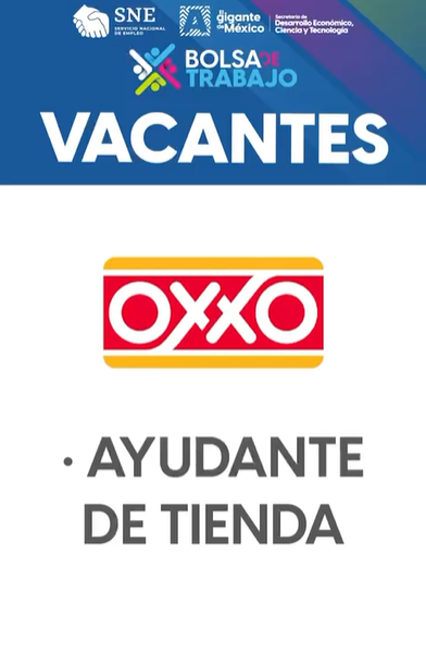 TE COMPARTO LAS VACANTES QUE TENDREMOS ESTE JUEVES EN LA BOLSA DE TRABAJO